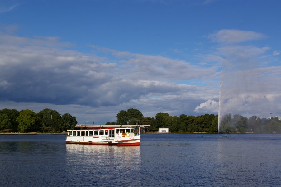 Inner Alster lake 2