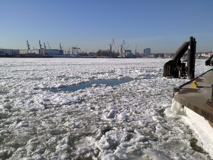 harbour in winter 2